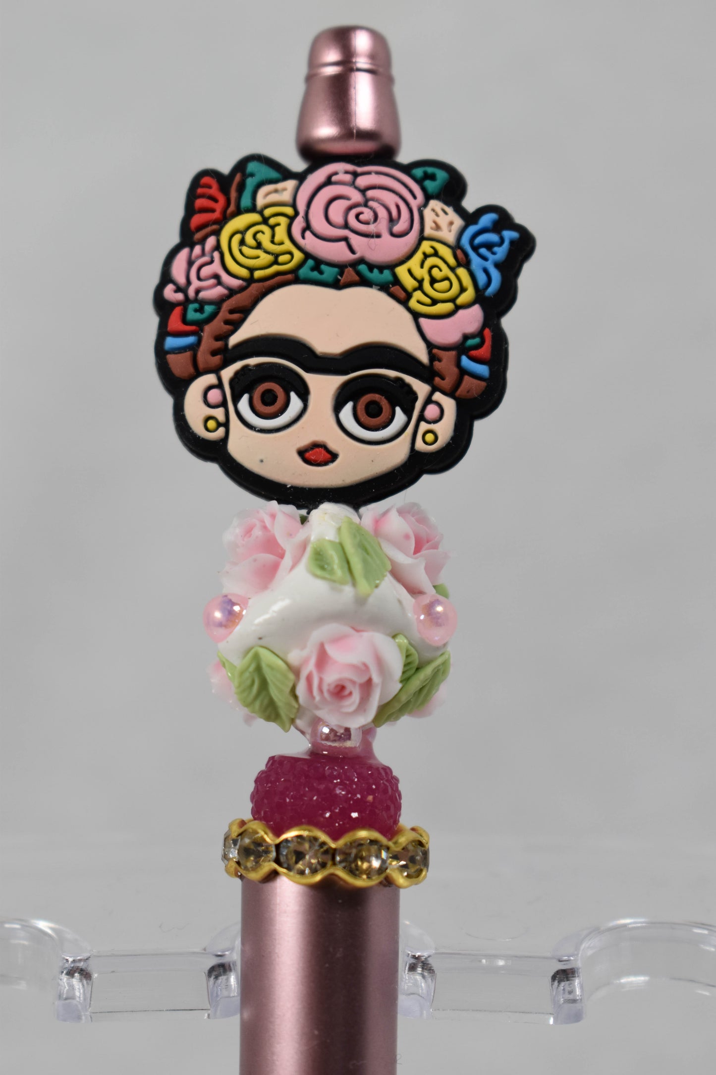 Pink Frida Kahlo Pen